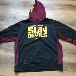 Nike Hoodie Sweatshirt ASU Sun Devils Size XXL